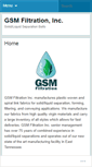 Mobile Screenshot of gsmfiltration.com